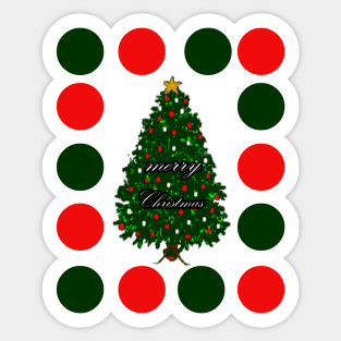 Merry Christmas Sticker